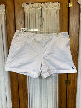 Ralph Lauren Sport 4.5” Inseam White Chino Shorts